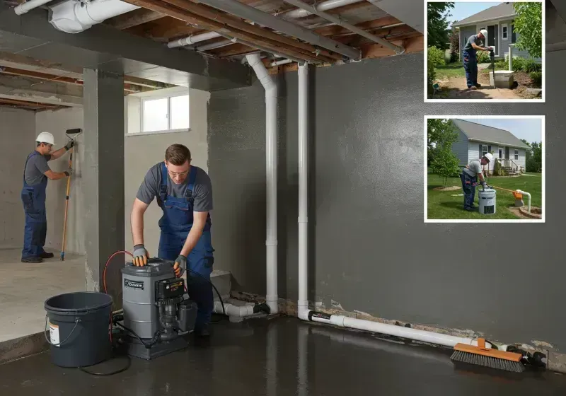 Basement Waterproofing and Flood Prevention process in Delaware County, IN